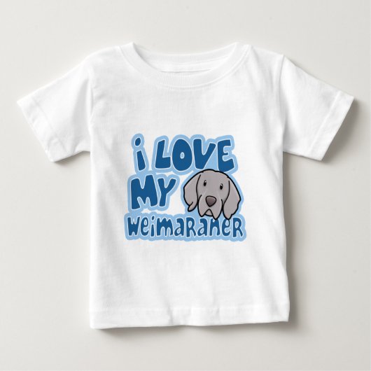Kawaii I hou van mijn weimaraner (Voorkant)