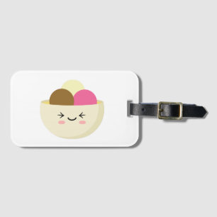 Kawaii Ice Cream Bagagelabel