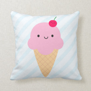 Kawaii Ice Cream Cone Kussen