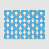 Kawaii Ice Cream Cones Tissuepapier (Voorkant)