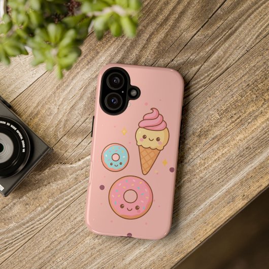 Kawaii Ice Cream & Donut Telefoonhoesje | iPhone Hoesje