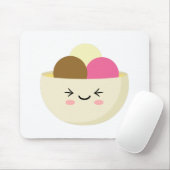 Kawaii Ice Cream Muismat (Met muis)