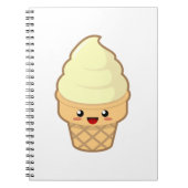 Kawaii Ice Cream Notitieboek (Voorkant)