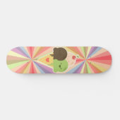 Kawaii Ice Cream Rainbow Persoonlijk Skateboard (Horizontaal)