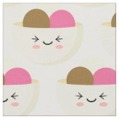 Kawaii Ice Cream Stof (Close Up)