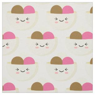 Kawaii Ice Cream Stof