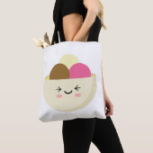 Kawaii Ice Cream Tote Bag (Dichtbij)