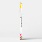 Kawaii Ice Creams Pattern, Kawaii Character Ice Cr Case-Mate iPhone Case (Achterkant / Links)
