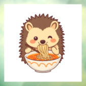 Kawaii-Igel mit Ramen – Niedliches Foodie Raamsticker (Vel 3)