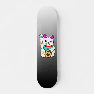 Kawaii ijlt Gelukkige Kat Maneki Neko Skateboard