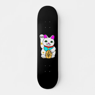 Kawaii ijlt Gelukkige Kat Maneki Neko Skateboard