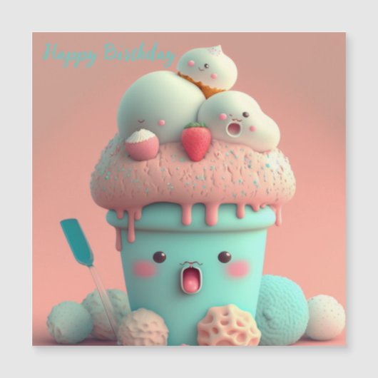 Kawaii ijs cup (Voorkant)