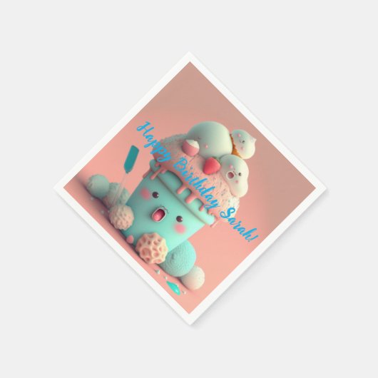 Kawaii-ijs Servet (Hoek)