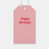 Kawaii-ijsbeker Cadeaulabel (Achterkant)