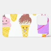 Kawaii ijsjes, schattig, naadloos patroon. Case-Mate iPhone case (Achterkant (horizontaal))