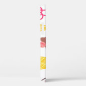 Kawaii ijsjes, schattig, naadloos patroon. Case-Mate iPhone case (Achterkant / Rechts)