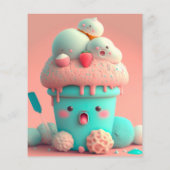 Kawaii-ijskaart (Achterkant)