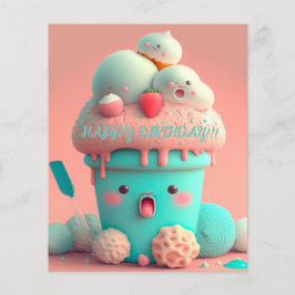 Kawaii-ijskaart