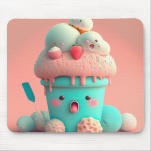 Kawaii-ijsmousepad Muismat