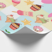 Kawaii ijsroom & Drip inpakpapier | (Hoek)