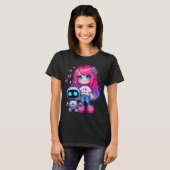 Kawaii Ik hou van mijn Ai-chatbot Schattige BFF-me T-shirt (Voorkant volledig)