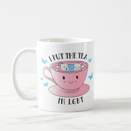 Kawaii... ik zette de thee in LGBT Koffiemok (Links)