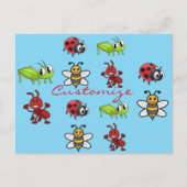 Kawaii Insects Thunder_Cove Briefkaart (Voorkant)