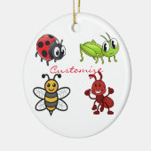 Kawaii Insects Thunder_Cove Keramisch Ornament (Links)
