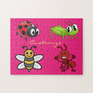 Kawaii Insects Thunder_Cove Legpuzzel