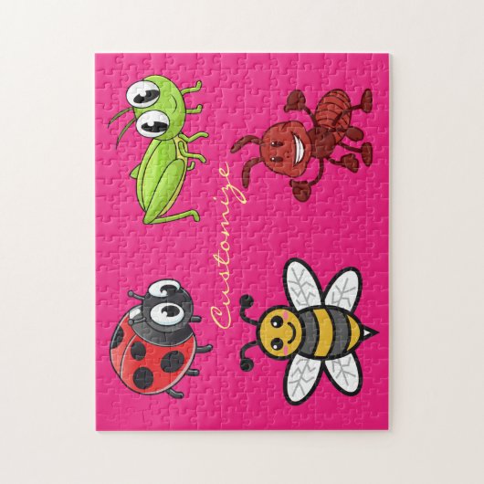 Kawaii Insects Thunder_Cove Legpuzzel (Verticaal)