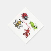 Kawaii Insects Thunder_Cove Servet (Hoek)