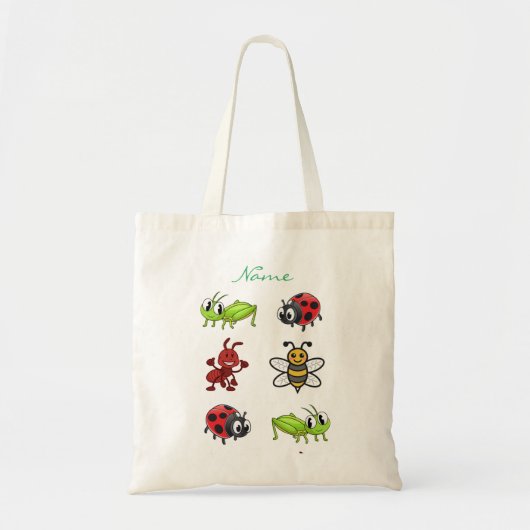 Kawaii Insects Thunder_Cove Tote Bag (Voorkant)