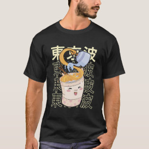 Kawaii Instant Ramen Noedels Japans Esthetisch Te T-shirt