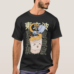 Kawaii Instant Ramen Noedels Japans Esthetisch Te T-shirt