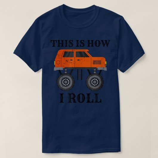 Kawaii is dit hoe ik 4x4 auto monster Truck Lo T-shirt (Design voorkant)