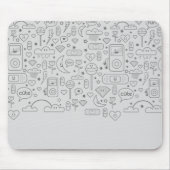 kawaii is een leuke mousepad muismat (Voorkant)