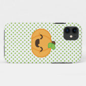 Kawaii Jack O Lanern Pumpkin iPhone Case (Achterkant (horizontaal))