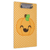 Kawaii Jack O Lantern Pumpkin Clip Board Klembord (Rechts)