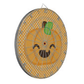 Kawaii Jack O Lantern Pumpkin Dart Board Dartbord (Voorkant Links)