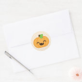 Kawaii Jack O Lantern Pumpkin Stickers (Envelop)