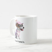 Kawaii Jack Russell Terrier Koffiemok (Voorkant links)