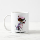 Kawaii Jack Russell Terrier Koffiemok (Links)