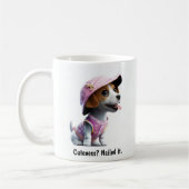 Kawaii Jack Russell Terrier Koffiemok (Links)