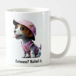 Kawaii Jack Russell Terrier Koffiemok
