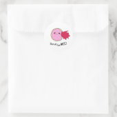 Kawaii Jam Donut Eet Me Ronde Sticker (Tas)