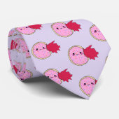 Kawaii Jam Donut Eet Me Stropdas (Opgerold)