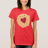 Kawaii Jammie Dodger Biscuit T-shirt (Voorkant)