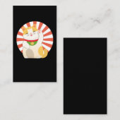 Kawaii Japanese Cat Anime Otaku Visitekaartje (Voorkant / Achterkant)