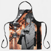 KAWAII Japanese Girl apron Schort (Voorkant)