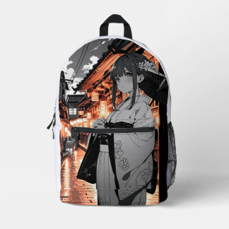 KAWAII Japanese Girl backpack Bedrukte Rugzak